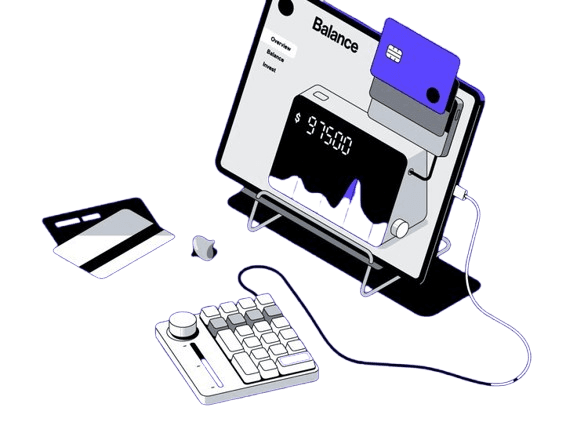 TranzactIQ LedgerSync — multi-entity ledger reconciliation product visual